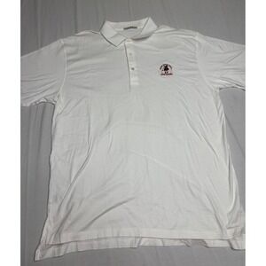 Clark & Gregory Virginia Tech Hokie Spring Swing‎ Golf Polo White XL Mercerized
